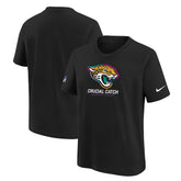 Jacksonville Jaguars Youth 2024 NFL Crucial Catch T-Shirt - Black - Nike