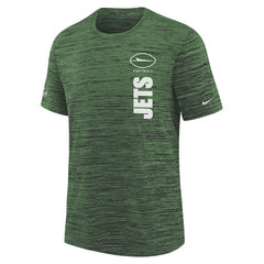 New York Jets Youth Sideline Velocity Performance T-Shirt - Green - Nike