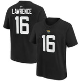 Trevor Lawrence Jacksonville Jaguars Youth Player Name & Number T-Shirt - Black - Nike