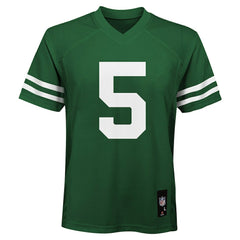 Garrett Wilson New York Jets Youth Replica Player Jersey - Legacy Green - NFL