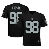 Maxx Crosby Las Vegas Raiders Youth Replica Player Jersey - Black - NFL