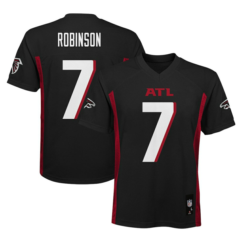 Bijan Robinson Atlanta Falcons Preschool Replica Player Jersey - Black - NFL