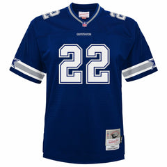 Emmitt Smith Dallas Cowboys Youth 1996 Legacy Jersey - Navy - Mitchell & Ness