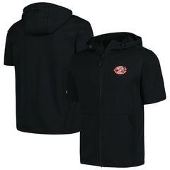 Cincinnati Reds Levelwear Recruit Short Sleeve Full-Zip Hoodie Outlet