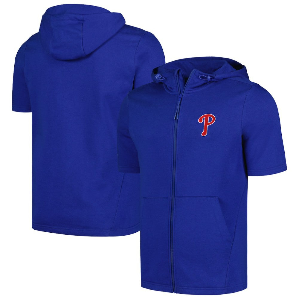 Philadelphia Phillies Levelwear Recruit Short Sleeve Full-Zip Hoodie Discount
