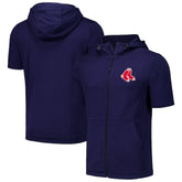 Boston Red Sox Levelwear Recruit Short Sleeve Full-Zip Hoodie Sale