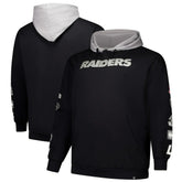 Las Vegas Raiders Big & Tall Patched Out Pullover Hoodie - Black - Fanatics