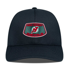 New Jersey Devils Levelwear Retro Skylight Zephyr Adjustable Hat - Black | NHL discount