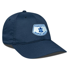 Toronto Maple Leafs Levelwear Retro Skylight Matrix Adjustable Hat - Navy | NHL Clearance