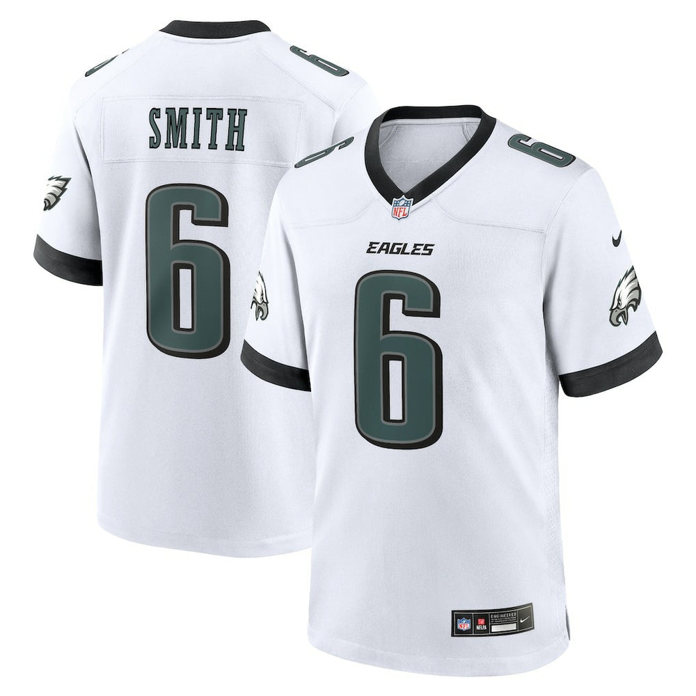 DeVonta Smith Philadelphia Eagles White Game Jersey - White - Nike