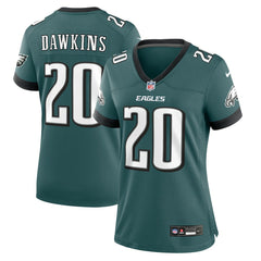Brian Dawkins Philadelphia Eagles Women's Retired Player Game Jersey - Midnight Green - Nike