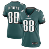Dallas Goedert Philadelphia Eagles Women's Team Game Jersey - Midnight Green - Nike