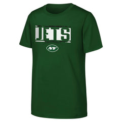 New York Jets Youth The Blitz T-Shirt - Green - NFL