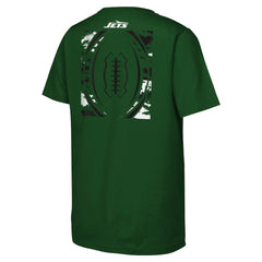 New York Jets Youth The Blitz T-Shirt - Green - NFL