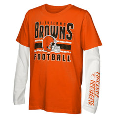 Cleveland Browns Preschool In the Mix T-Shirt Combo Set - NFL