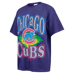 Chicago Cubs '47 Women's Flashing Lights Boyfriend T-Shirt Outlet