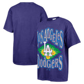 Los Angeles Dodgers '47 Women's Flashing Lights Boyfriend T-Shirt for sale