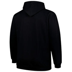 Chicago Bears Big & Tall Pop Pullover Hoodie - Black - Fanatics