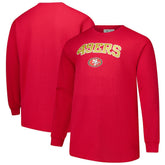 San Francisco 49ers Big & Tall Thermal Long Sleeve T-Shirt - Scarlet - Fanatics