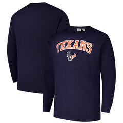Houston Texans Big & Tall Thermal Long Sleeve T-Shirt - Navy - Fanatics