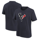 Houston Texans Youth Logo T-Shirt - Navy - Nike