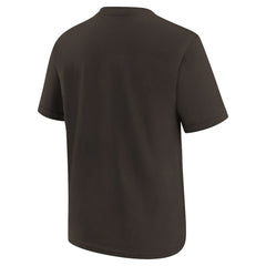 Cleveland Browns Youth Logo T-Shirt - Brown - Nike