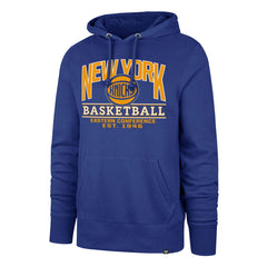 47 brand New York Knicks '47 Big & Tall Good Call Headline Pullover Hoodie Blue