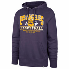 47 brand Los Angeles Lakers '47 Big & Tall Good Call Headline Pullover Hoodie Purple
