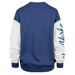 47 brand New York Knicks '47 Women's Plus Size Oversized Rise Andie Pullover Sweatshirt Blue