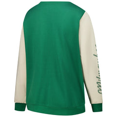 47 brand Milwaukee Bucks '47 Women's Plus Size Oversized Rise Andie Pullover Sweatshirt Hunter Green
