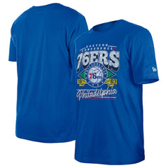 New Era Philadelphia 76ers Sport Classics T-Shirt Royal