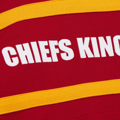 Kansas City Chiefs Vintage Logo Head Coach Fleece Pullover Hoodie - Red - NFL