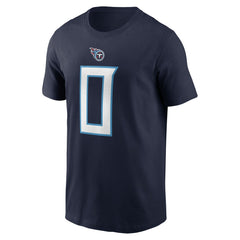 Calvin Ridley Tennessee Titans Player Name & Number T-Shirt - Navy - Nike