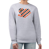 Anaheim Ducks G-III 4Her by Carl Banks Women's Heart Graphic Pullover Sweatshirt - Heather Gray | NHL online