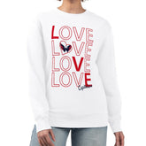 Washington Capitals G-III 4Her by Carl Banks Women's Lots Of Love Team Logo Graphic Pullover Sweatshirt - White | NHL sale