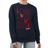 Florida Panthers G-III 4Her by Carl Banks Women's Lots Of Love Team Logo Graphic Pullover Sweatshirt - Navy | NHL online
