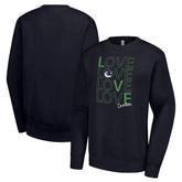 Vancouver Canucks G-III 4Her by Carl Banks Women's Lots Of Love Team Logo Graphic Pullover Sweatshirt - Navy | NHL discount