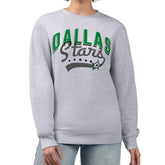Dallas Stars G-III 4Her by Carl Banks Women's Filigree Team Graphic Fleece Pullover Sweatshirt - Heather Gray | NHL online