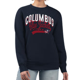 Columbus Blue Jackets G-III 4Her by Carl Banks Women's Filigree Team Graphic Fleece Pullover Sweatshirt - Navy | NHL discount