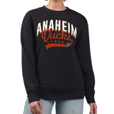 Anaheim Ducks G-III 4Her by Carl Banks Women's Filigree Team Graphic Fleece Pullover Sweatshirt - Black | NHL discount