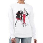 New Jersey Devils G-III 4Her by Carl Banks Women's Hockey Girls Team Graphic Fleece Pullover Sweatshirt - White | NHL online