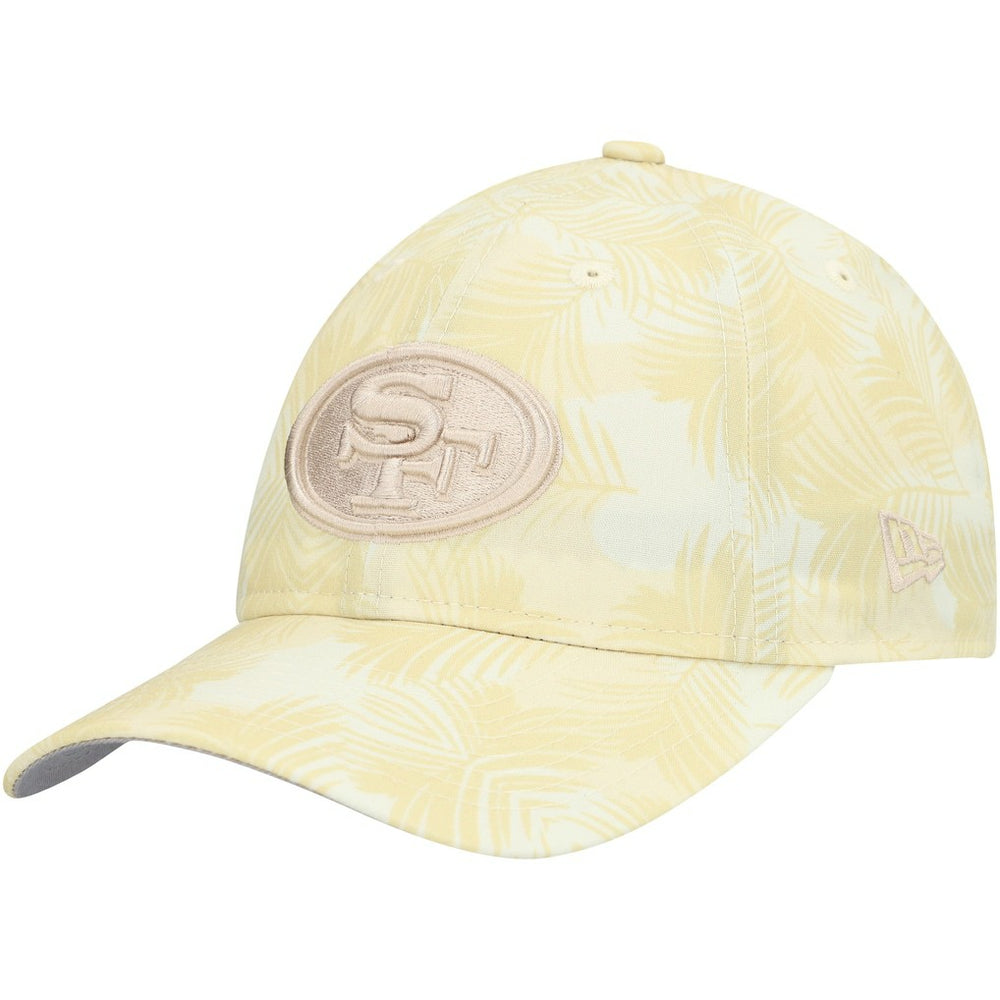 San Francisco 49ers New Era Women's Frond 9TWENTY Adjustable Hat - Cream - NFL