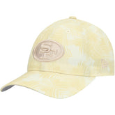 San Francisco 49ers New Era Women's Frond 9TWENTY Adjustable Hat - Cream - NFL