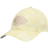 Kansas City Chiefs New Era Women's Frond 9TWENTY Adjustable Hat - Cream - NFL