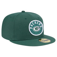 Green Bay Packers New Era Checkered 59FIFTY Fitted Hat - Green - NFL
