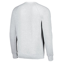 New York Jets Homage Unisex Crest Tri-Blend Crewneck Pullover Sweatshirt - White - NFL