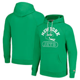 New York Jets Homage Unisex Helmet Tri-Blend Pullover Hoodie - Green - NFL