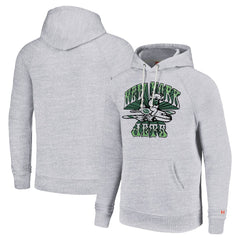 New York Jets Homage Unisex Grateful Dead Tri-Blend Pullover Hoodie - White - NFL
