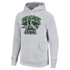 New York Jets Homage Unisex Grateful Dead Tri-Blend Pullover Hoodie - White - NFL