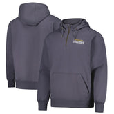 Jacksonville Jaguars Dunbrooke Unisex Defender Quarter-Zip Hoodie - Graphite - NFL